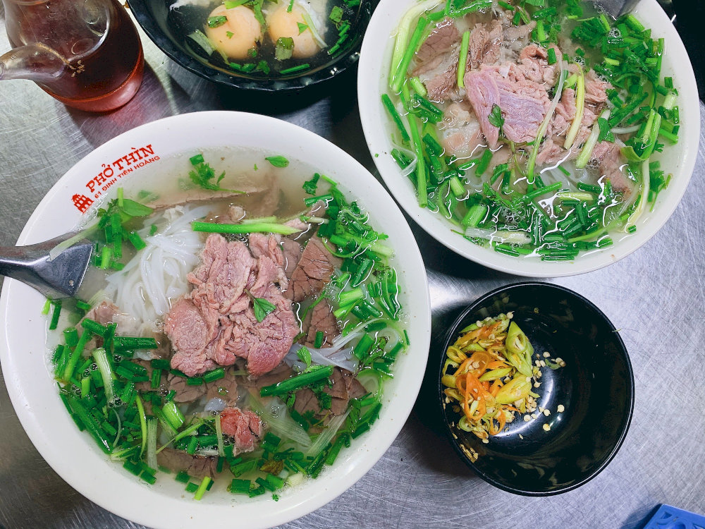 Pho Thin Bo Ho is a must-visit for anyone wanting to taste old Hanoi 
